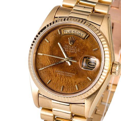 rolex 18.16mm dials|rolex watches wood dial.